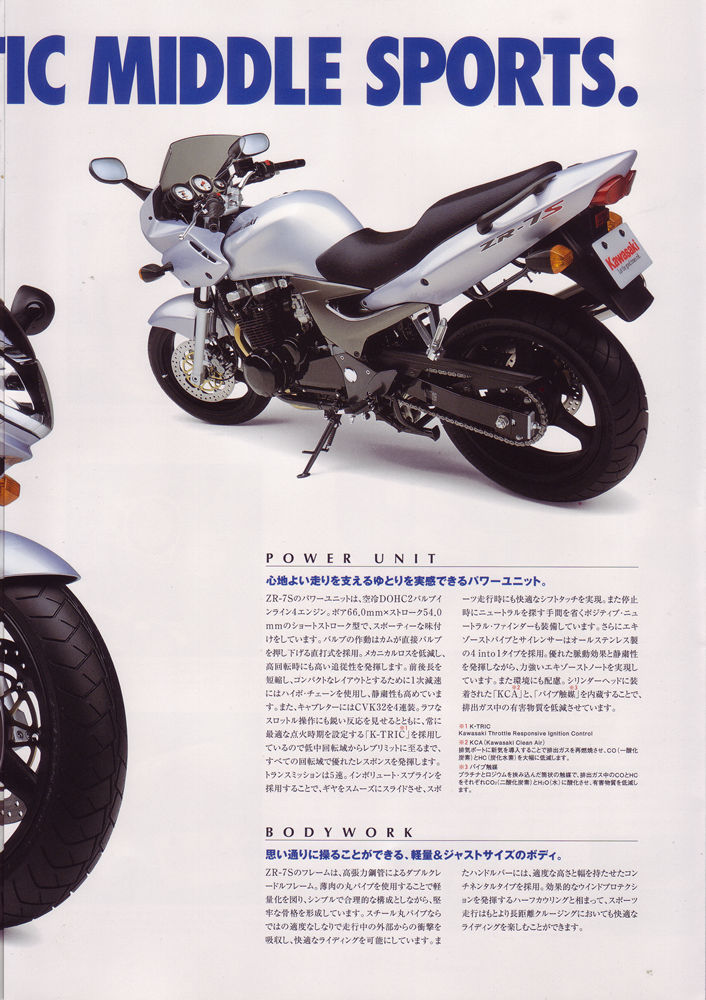 ZR-7Sの情報